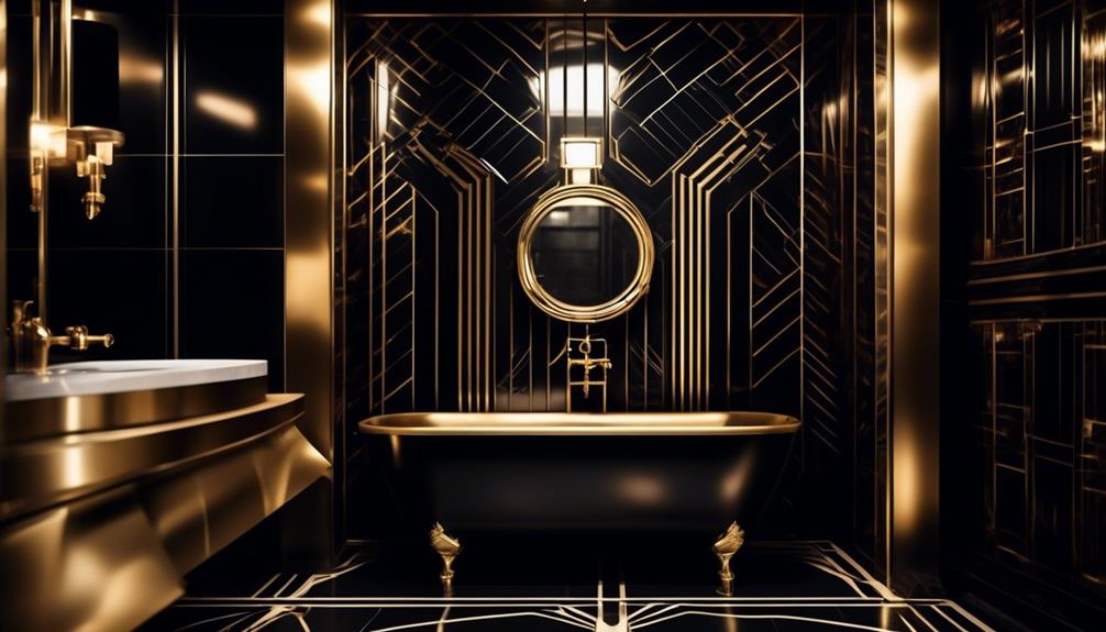 art deco tile bathroom styles art deco tile bathroom styles